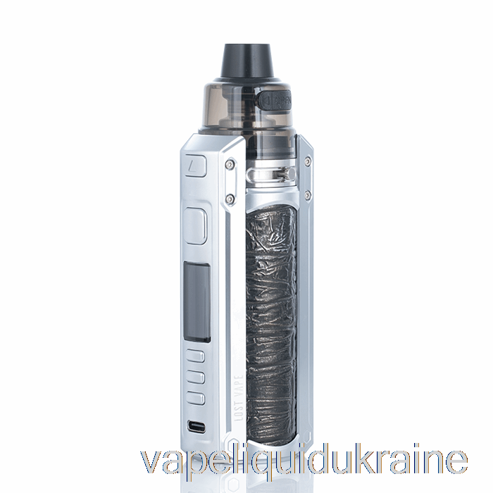 Vape Ukraine Lost Vape URSA QUEST 100W Pod Mod Kit Stainless / Embossed Leather